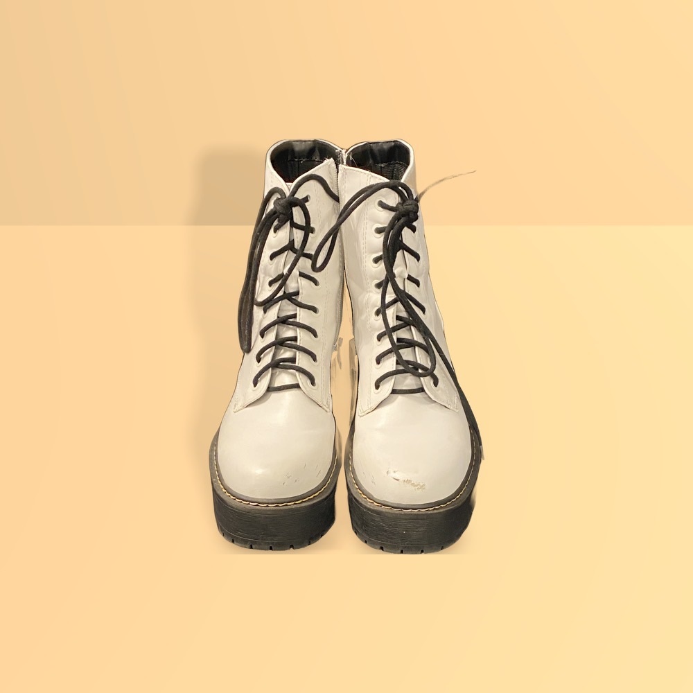 White boots